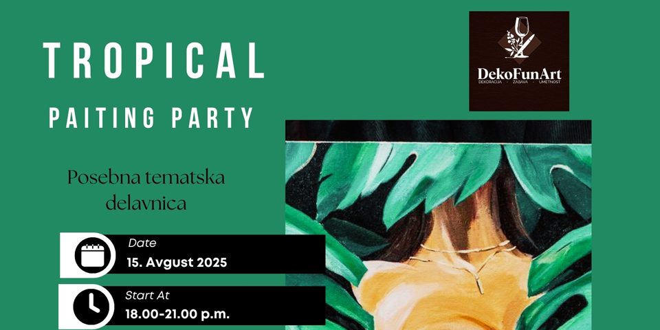 Tropical painting party Tropical painting party